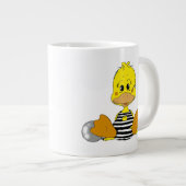 いけないアヒル ジャンボコーヒーマグカップ (正面右)
