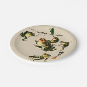 いけないカエル ペーパープレート (アングル)