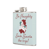いけないサンタがあって下さい フラスク (左)