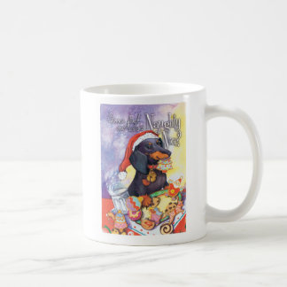 いけないサンタDoxieのコーヒー・マグ コーヒーマグカップ