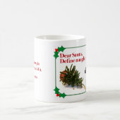 いけないパグの休日のマグ コーヒーマグカップ (中央)