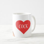 いけないマグ コーヒーマグカップ (正面右)