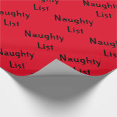 いけないリストのギフト用包装紙 ラッピングペーパー (角)