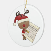いけないルディのトナカイかNic セラミックオーナメント (左)