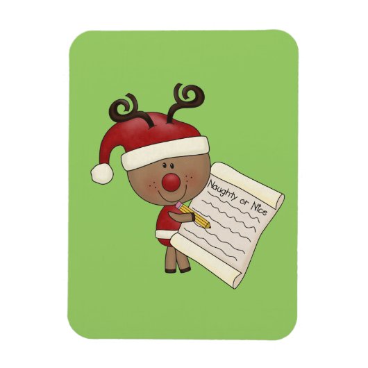 いけないルディのトナカイかNic マグネット (縦)