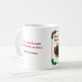 いけないワイヤーフォックステリア犬の休日のマグ コーヒーマグカップ (正面左)