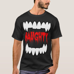 いけない吸血鬼のワイシャツ Tシャツ