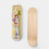 いけない女生徒のスケートボード スケートボード (正面)