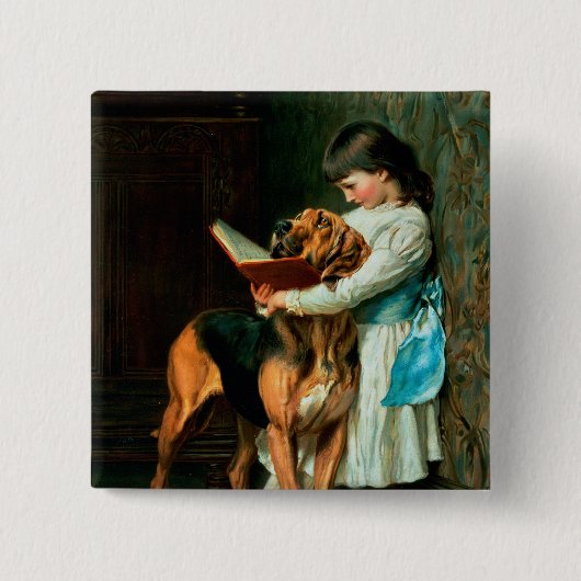 いけない男の子か義務教育 缶バッジ (正面)