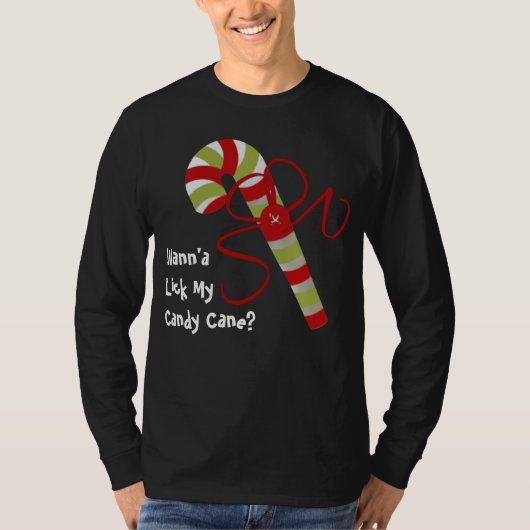 いけない男の子のクリスマスのワイシャツ Tシャツ (正面)