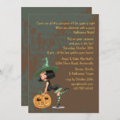 いけない魔法使いの招待状 招待状 (正面/裏面)