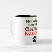 いけないCockapoo ツートーンマグカップ (正面左)