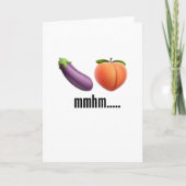 いけないemojiの誕生日のガールフレンドのボーイフレンド カード (正面)