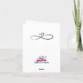 いけなおもしろい誕生日 カード (裏面)