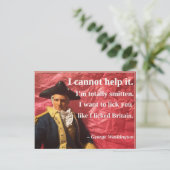 いけなく大統領のなバレンタイン: イギリスを舐めること シーズンポストカード (スタンド正面)