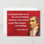 いけなく大統領のなバレンタイン: 好感 シーズンポストカード (正面/裏面)