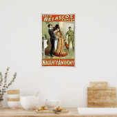 「いけなアンソニー」ヴィンテージ劇場 ポスター (キッチン)