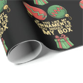 いけなクリスマスもしは私のオーナメントが好き ラッピングペーパー (ロールコーナー)