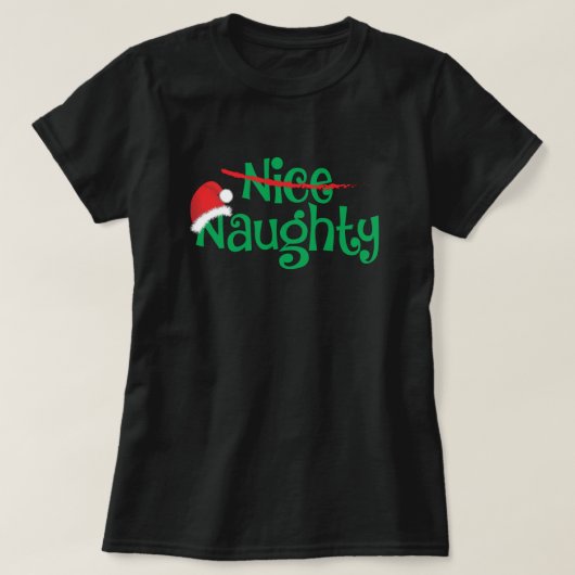 いけなクリスマスティー Tシャツ (デザイン正面)