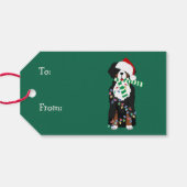 いけなクリスマスベルネーズマウンテンドッグカスタム ギフトタグ (裏面横)