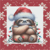 いけなクリスマス灯 シール (正面)