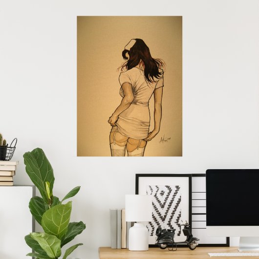 いけなナース ポスター (ホームオフィス)