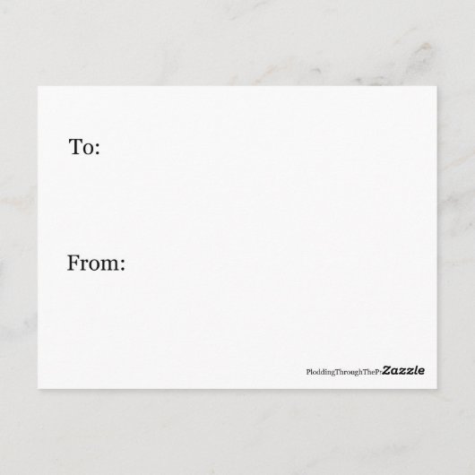 いけなバ大統領のレンタイン:パーティー設立 ポストカード (裏面)