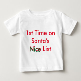 いけなベビー: 1st Nice Listチュートリアル ベビーTシャツ