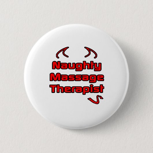 いけなマッサージセラピスト 缶バッジ (正面)