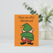 いけな小人かゆみクリスマス葉書 シーズンポストカード (スタンド正面)