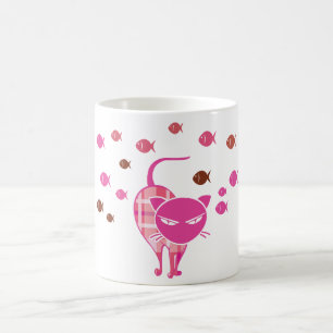 いけな猫 コーヒーマグカップ