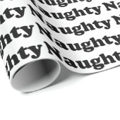 いけな白黒のおもしろい可愛い贈り物 ラッピングペーパー (ロールコーナー)