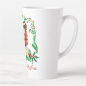 いけな&ニースレトロクリスマスピンナップ カフェラテマグ (右)