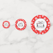 いけな&ニース古いイギリスのシープドッグ（グレー1） コンフェッティ (正面)