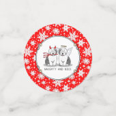 いけな&ニース古いイギリスのシープドッグ（グレー1） コンフェッティ (スモール正面)