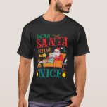 いけなChristmas Santa親愛 Define Nice Santa Vac Tシャツ<br><div class="desc">いけなクリスマス親愛サンタ定義ナイスサンタ休暇</div>