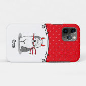 いけなDevil Old English Sheepdog (Gray 1) Case-Mate iPhoneケース (裏面(横))