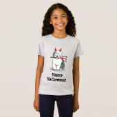 いけなDevil Old English Sheepdog (Gray 1) Tシャツ (正面フル)