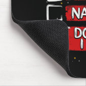 いけなSanta Cのクリスマスリスト マウスパッド (コーナー)