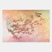 いけばなショーウッドポスター ラッピングペーパーシート (正面3)