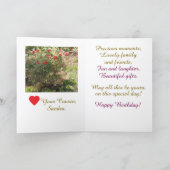 いこ大切の誕生日カード カード (内部)