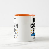 いこ最高のが常にロード中 ツートーンマグカップ (中央)