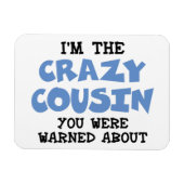 いこ熱狂するのユーモアのある家族おもしろい マグネット (横)