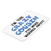 いこ熱狂するのユーモアのある家族おもしろい マグネット (左側)