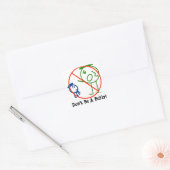 いじめっ子するな!シール スクエアシール (封筒)