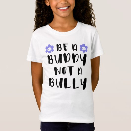 いじめっ子ではなく友達になって Tシャツ (正面)