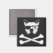 いじめっ子とクロスボーン マグネット (正面/裏面)