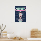 いじめっ子のサイバーポスター ポスター (キッチン)