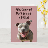 いじめっ子のバースデー・カードがあないで下さい カード (黄色い花)