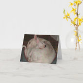 いじめっ子のママおよび息子 カード (黄色い花)